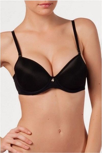 Le Jardin Μαύρο Γυναικείο σουτιέν Micro Soft Cup χωρίς υποστήριξη