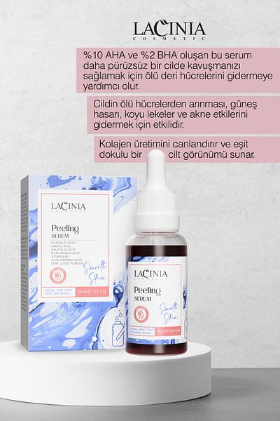 Lacinia 30ml Peeling Serum - Face Care Effect