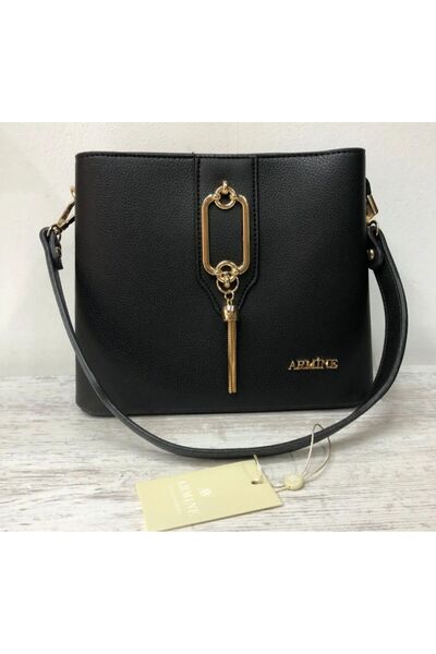 VirtuStore Geantă neagră Casual Armine pentru femei