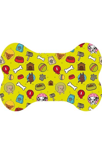 Egebella Multi-Purpose Non-Slip Mat - Food Placemat, Cat Dog