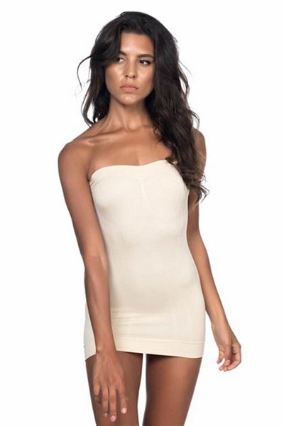 Emay İç Giyim Women's Emay Patterned Strapless Firming Ladies Athlete 5005 Skin