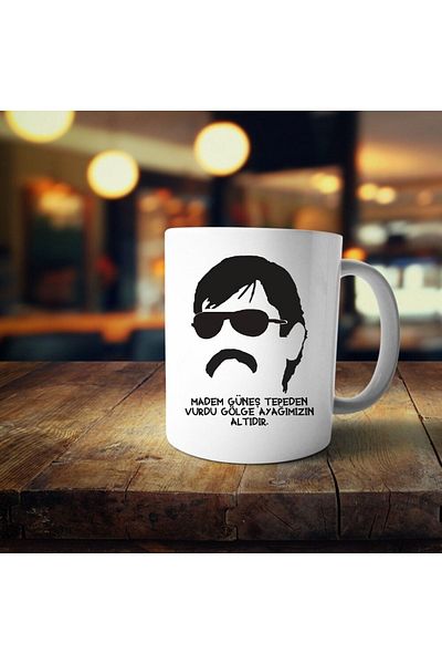 TİGREMUGCUP كوب كوب مطبوع عليه شخصية منجل كمين وادي الذئاب "منذ أن ضربت الشمس الجزء العلوي..."