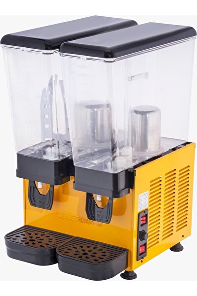 şerbetmatik Limonata Ayran Makinası 20 Lt Ayran + 20 Lt Limonata