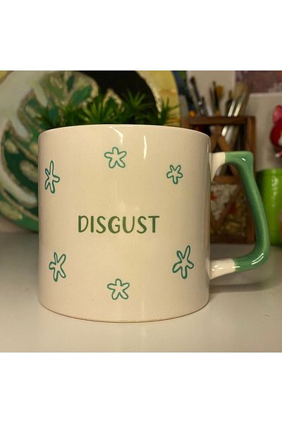 westartic Inside Out Disgust - Reverse Face Mug