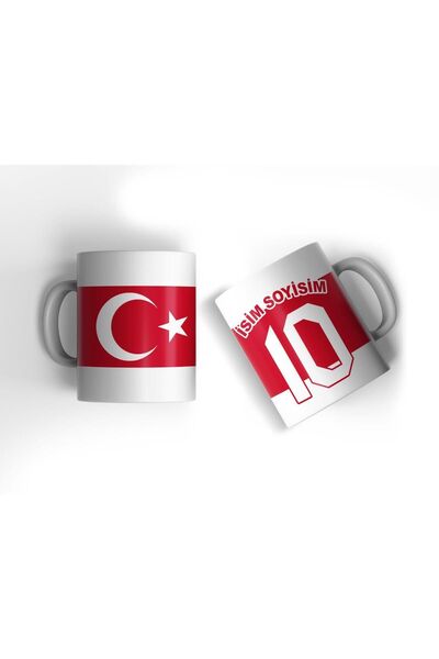 offside Türkiye Ay Yıldız Türk Bayrağı EURO 2024 Özel Tasarımlı Kişiye Özel B...