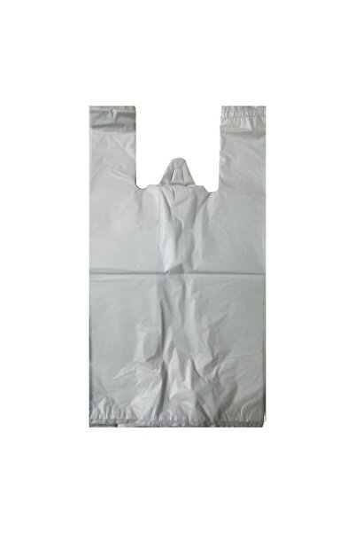 Kalbi Ticaret Kırık Beyaz Kalın Poşet 3'lü Set (KÜÇÜK, ORTA, BÜYÜK)3 Kg Market Manav Poşeti Atlet Poşet Çöp Poşeti