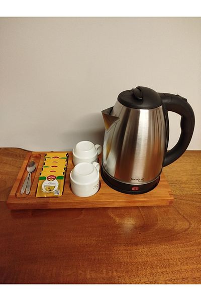 DDAYUP 1 Piece Kettle Presentation Tray, Hotel Presentation Tray, Cup Tea Mat, Kettle Presentation, Kettle Tray