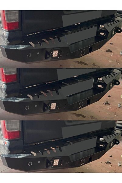 TEK OFFROAD GARAGE Nisan Skyster Uyumlu Arka Tampon 3 mm Kalınlığında Son Derece Dayanıklı