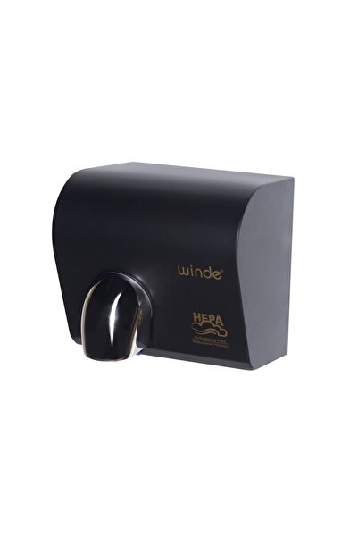 Winde 2500w Siyah Fotoselli Çelik Gövde El Ve Yüz Kurutma Makinası