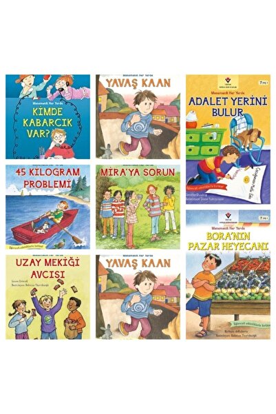 TÜBİTAK Popüler Bilim Yayınları Matematik Her Yerde 8 Kitap