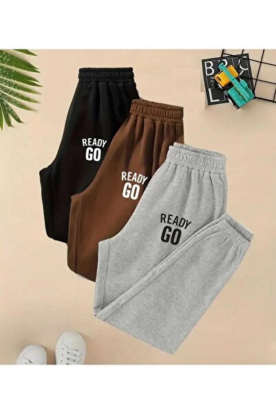 DAXİS Sportwear Company Σετ με 3 εμπριμέ λαστιχένια φούτερ για κορίτσι/αγόρι