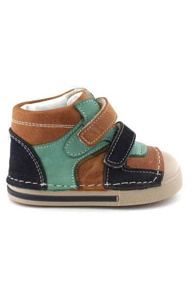 Cici Bebe Ayakkabı Hakiki Deri Cat Lacivert Erkek Bebek Bot