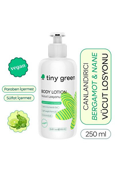 tiny green Canlandırıcı Bergamot & Nane Kokulu Vücut Losyonu 250 ml