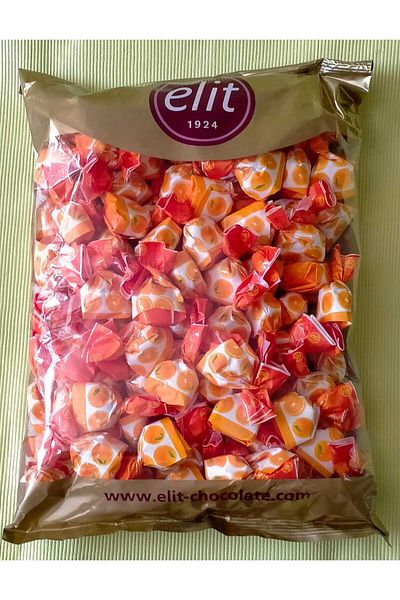 Elit 1 kg Elite Holiday Candy with Orange Filling