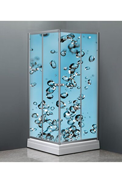 Özbey Reklam Banyo Duşakabin Kaplama Folyo Sticker Ord-128