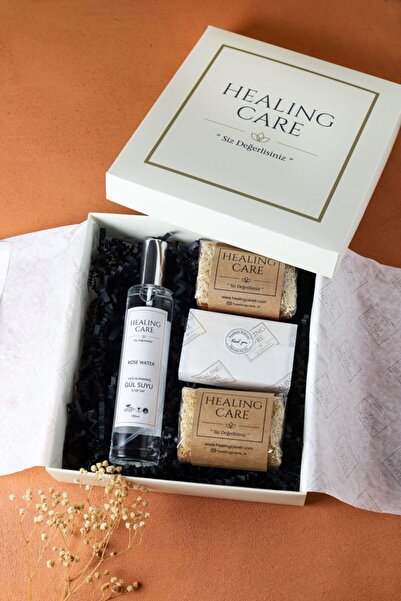 Healing Care 4'lü Set ; Gül Suyu, Kabak Lifli Ballı Sütlü, Keçi Sütlü, Kabak ...