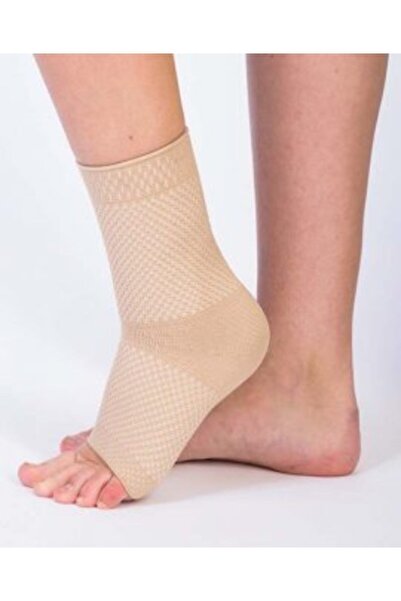 Soles Unisex Ten Rengi Desteksiz Örme Ayak Bilekliği