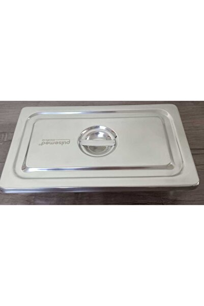 Pulsemed Metal Küvet Kapaklı 20 Cm