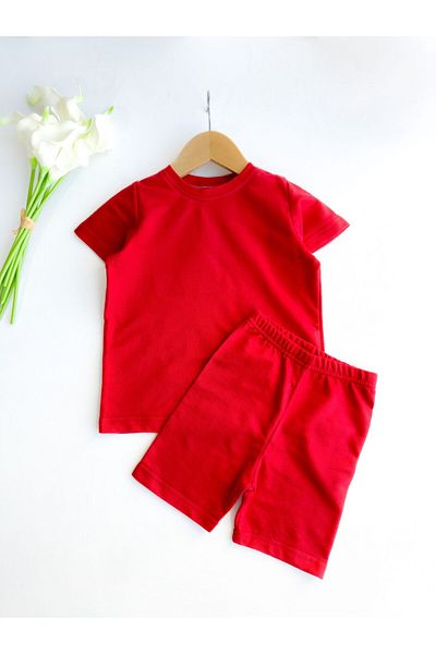 Momsbrand T-shirt and Shorts Set