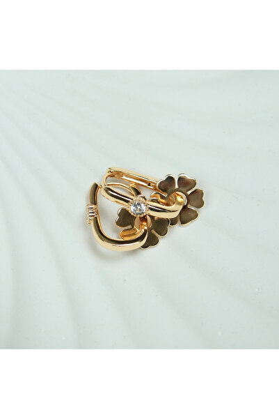 Ladues ALTIN KAPLAMA TEKTAŞ PAPATYA KÜPE