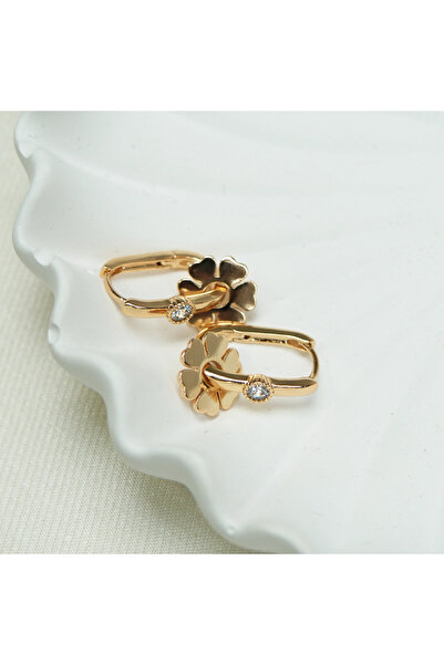 Ladues ALTIN KAPLAMA TEKTAŞ PAPATYA KÜPE