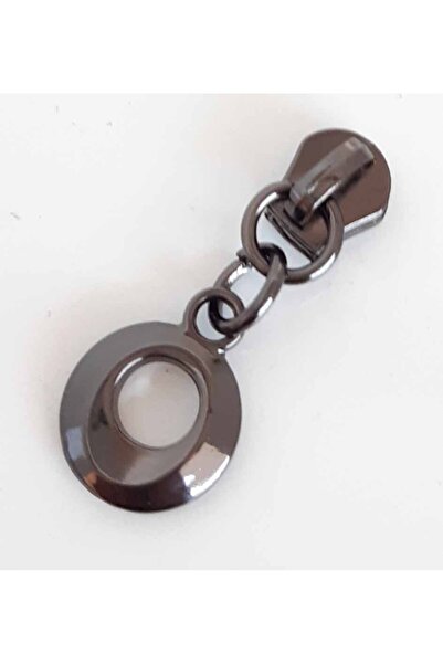 angel çanta aksesuar Cap rotund cu fermoar afumat