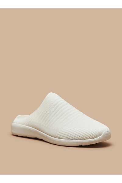 Oaklan by Shoexpress Textured Slip-On Mules