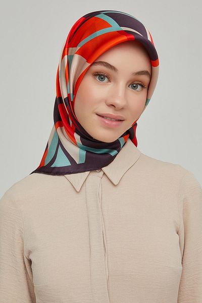 Armine Nostalgia Series Silk Twill Κασκόλ 8664d-09