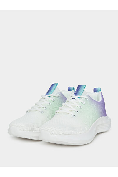 Styli Knitted Gradient Shade Sports Sneakers