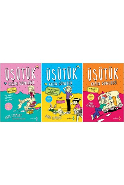 Yakamoz Yayınları Üşütük Kızın Günlüğü Seti - 3 Kitap