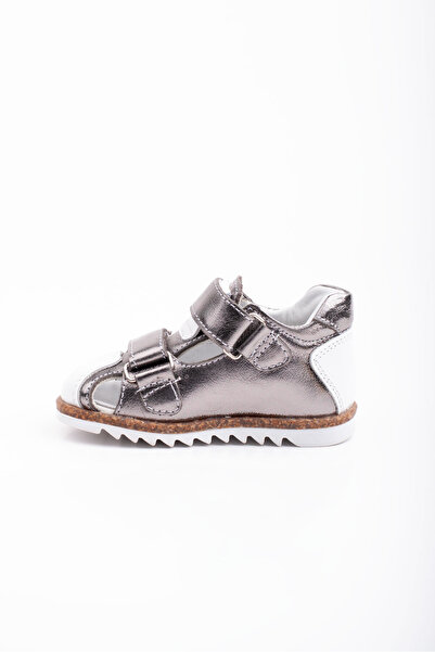 Süperland Genuine Leather Orthopedic First Step Sandals for Baby Girl