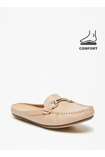 Le Confort Metal Accent Slip-On Comfort Mules