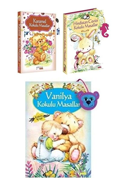 Yakamoz Yayınları Karamel-hindistan Cevizi-vanilya Kokulu Masallar 3 Kitap Set