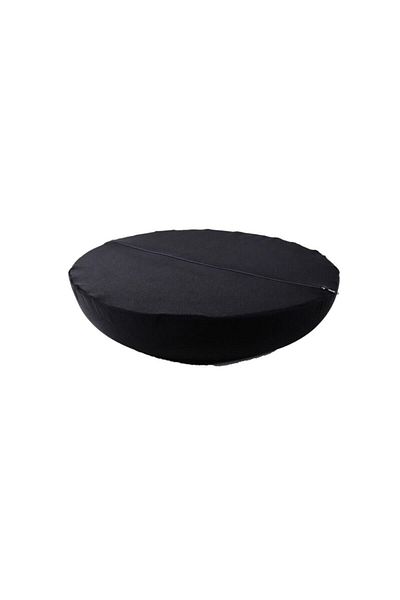 New Life Orthopedic Visco Sitting Cushion Flat Sitting and Pressing Helper Hemoraide Black