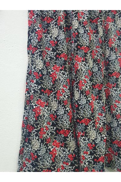 sercan konfeksiyon Women's Fish Model Viskose Fabric Skirt