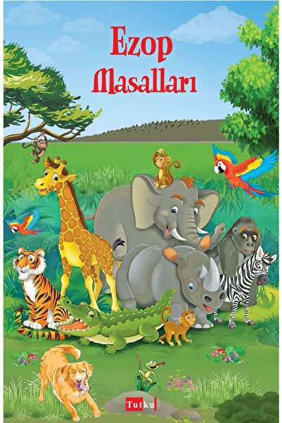 Tutku Yayınevi Ezop Masalları - Ezop, Çocuk Klasik, Hikaye, Öykü