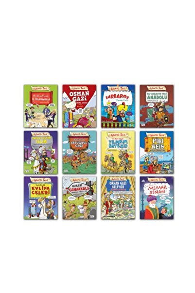 Eğlenceli Bilgi Yayınları Eğlenceli Tarih Seti 12 Kitap Set 1 Timaş