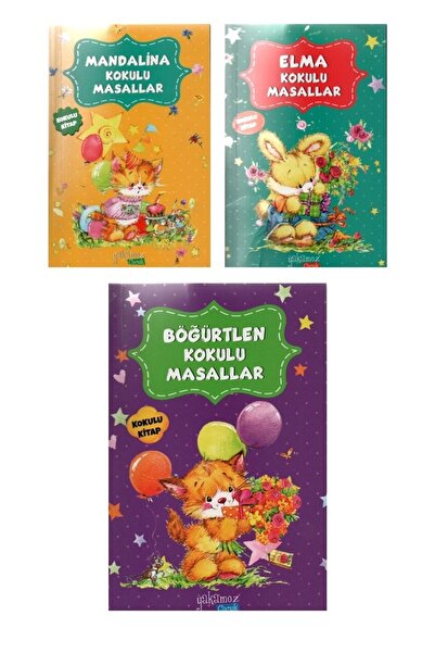 Yakamoz Yayınları حكايات معطرة باليوسفي والتفاح والتوت الأسود مكونة من 3 كتب ...