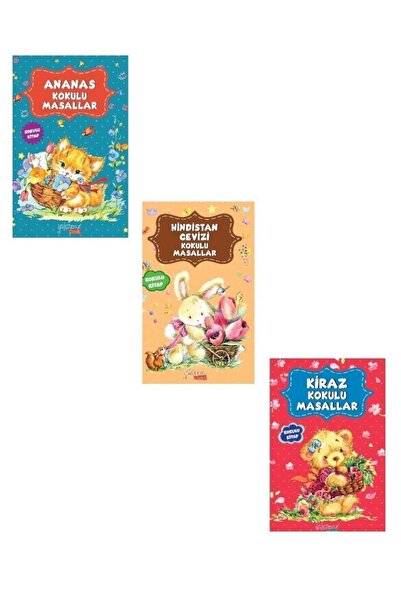 Yakamoz Yayınları Kokulu Masallar Seti Yeni Kapak 3 Kitap (ananas Kokulu-hind...