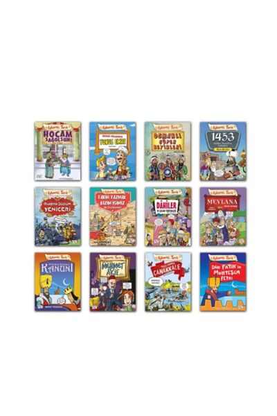 Eğlenceli Bilgi Yayınları Eğlenceli Tarih Seti 12 Kitap Set 2 Timaş
