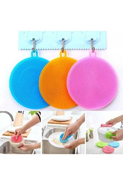 Seram Collection Silikon Bulaşık Yıkama Fırçası Tükenmeyen (2 Adet