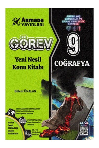 Genel Markalar Armada Görev 9.Sınıf Coğrafya Yeni Nesil Konu Kitabı - Armada Yayınları