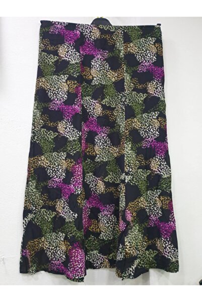sercan konfeksiyon Women's Fish Model Viskose Fabric Skirt