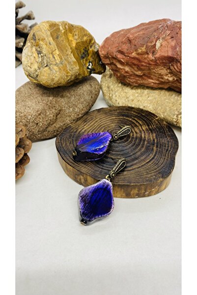 Porsuk Alternatif Handmade Brass Apparatus Women's Earrings