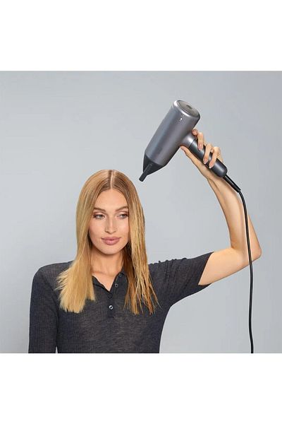 Braun Hair Dryer 2200 Watts, HTDC motor, 3 Attachments, Super Ionic, NTC, Cool Shot - HD4.35SDE