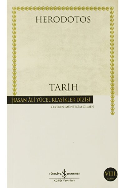 İş Bankası Kültür Yayınları Tarih - Herodotos 9789754587210