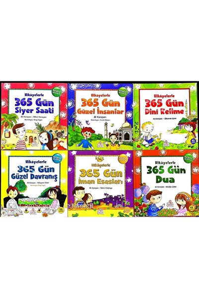 Nesil Yayınları Hikayelerle 365 Gün Seti Siyer-güzel Insan-dini Kelime-güzel ...