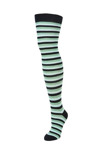 Design Socks Cotton Over-The-Knee Women's Socks - Thin Circles and Patterns