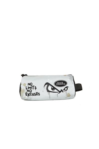 No Fear Original Pencil Bag Single Compartment Cream
