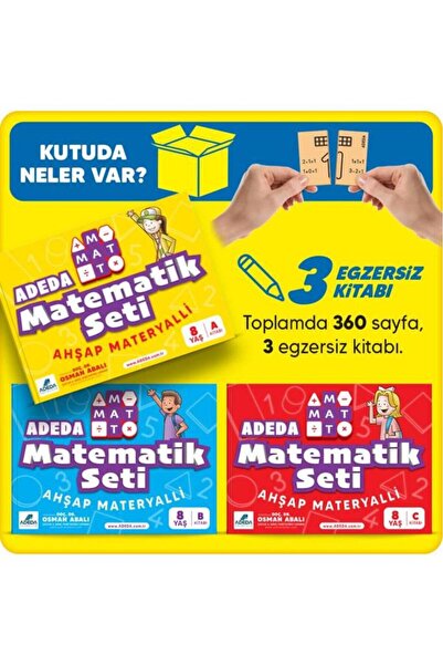 Adeda Yayıncılık Adeda Mat Mat Matematik Seti 8 Yaş